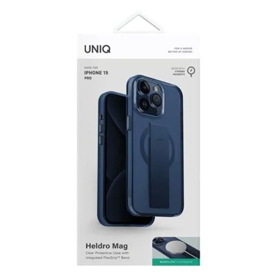 Cover Iphone 15 Pro Magsafe Heldro Uniq (Deep Blue)
